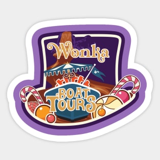 Candy Boat Tours Sticker